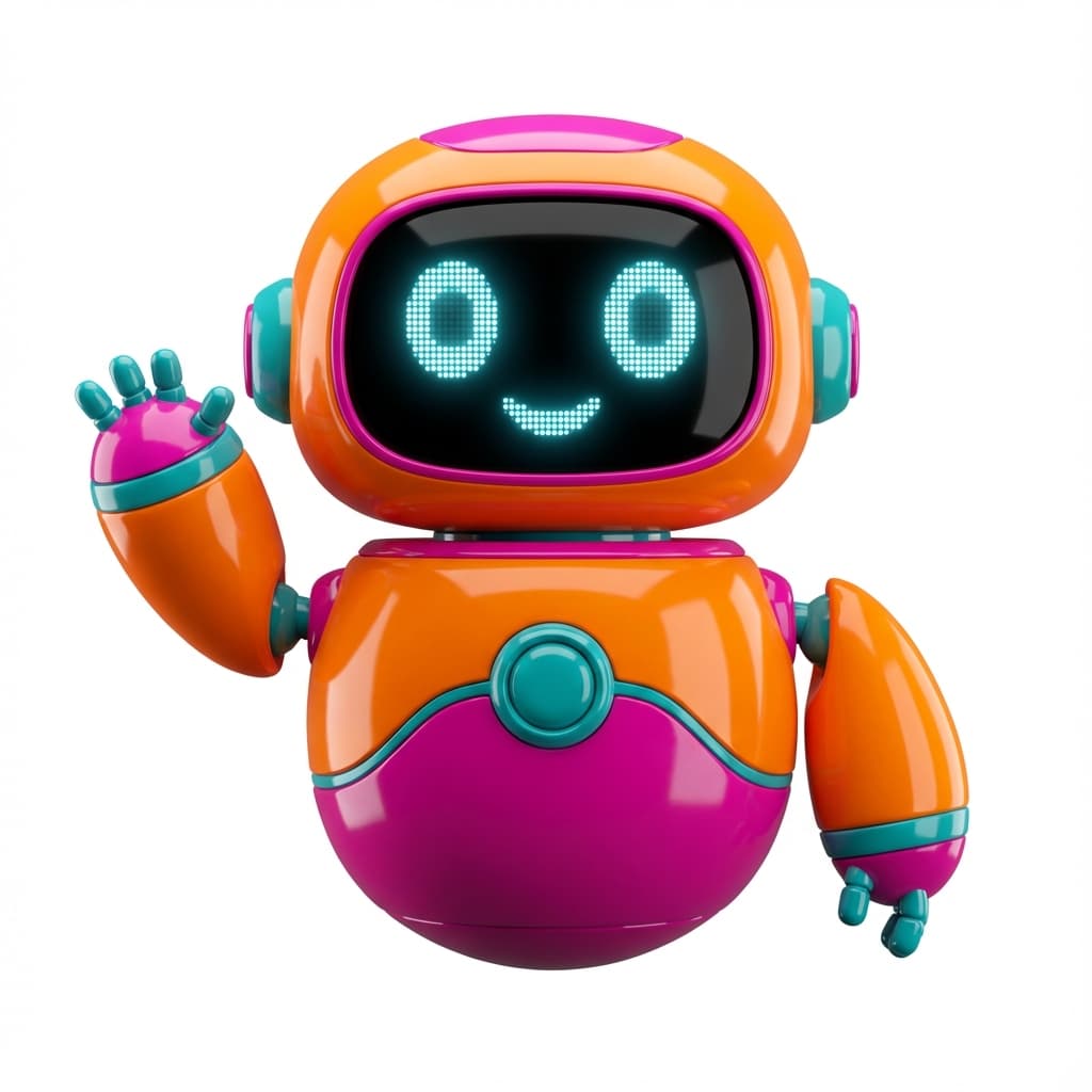 RoboScribe AI Mascot